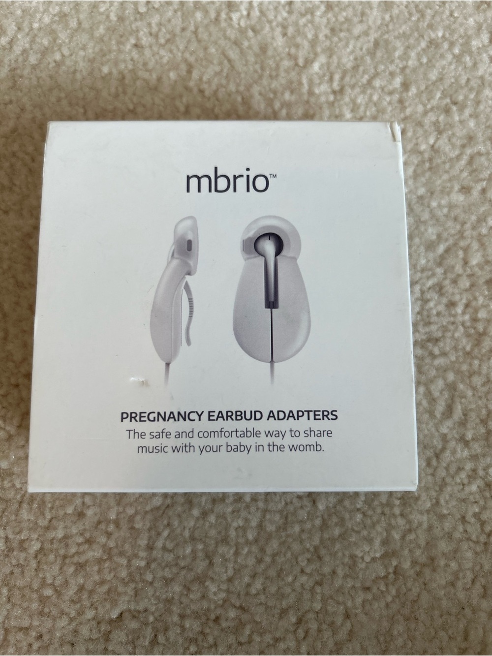 Mbrio Pregnancy Earbud Adapter Set NEW